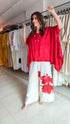 Rose Red Coord Set